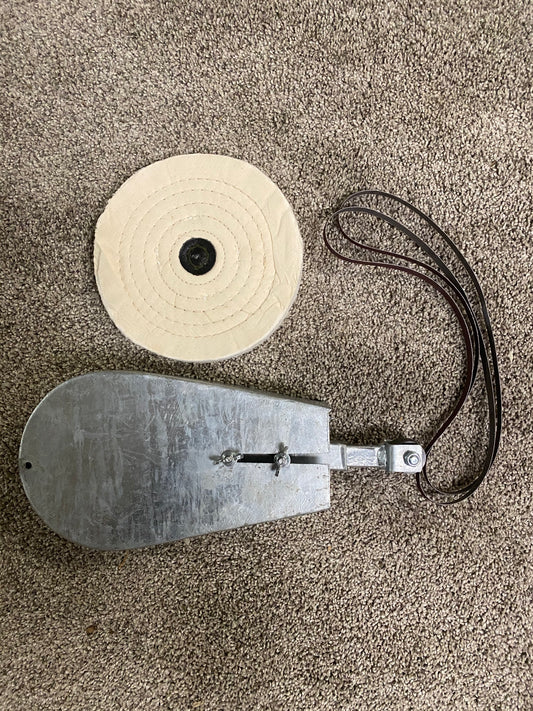 Hoof Knife Sharpener - (Attachment Only + Buffing Wheel)